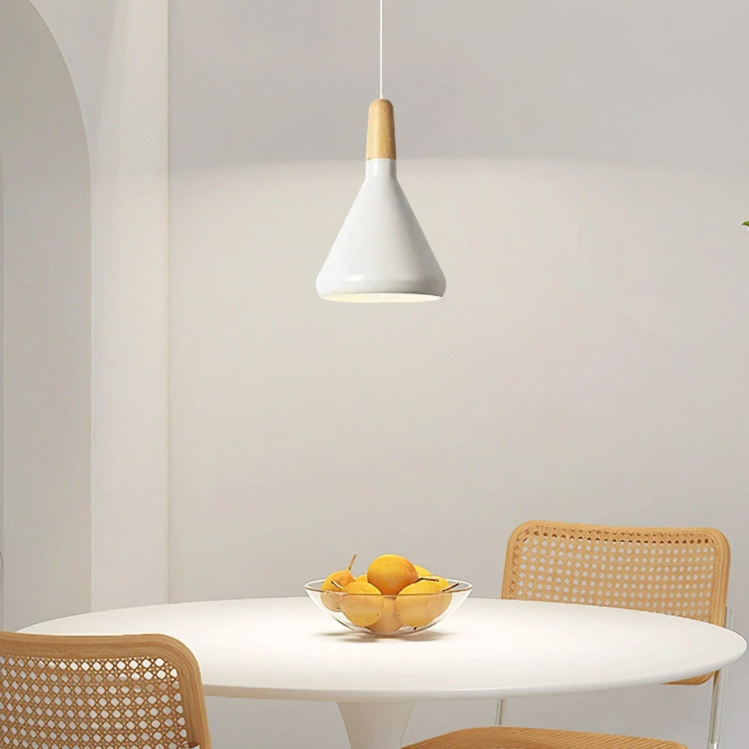 Scandinavian Wooden Pendant Light