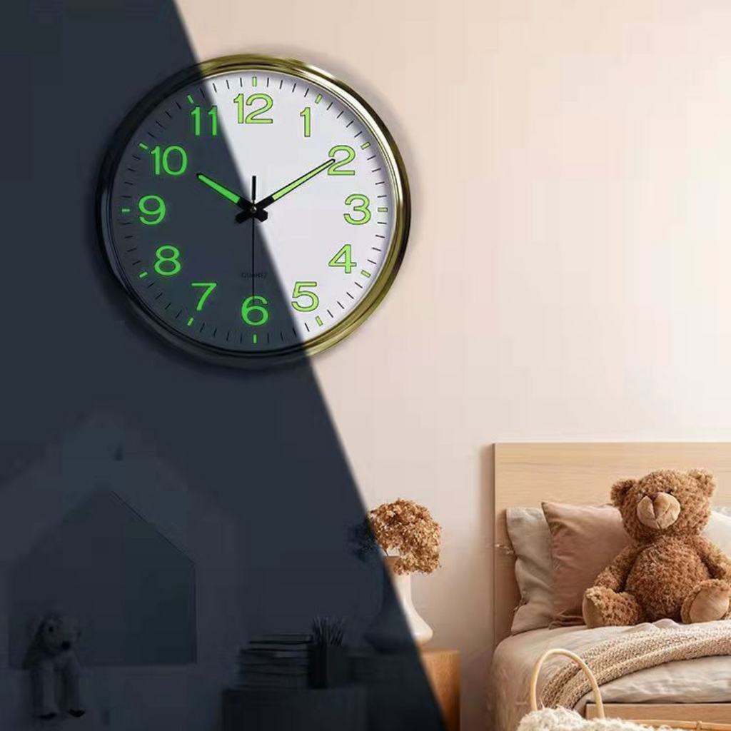Large Luminous Wall Clock