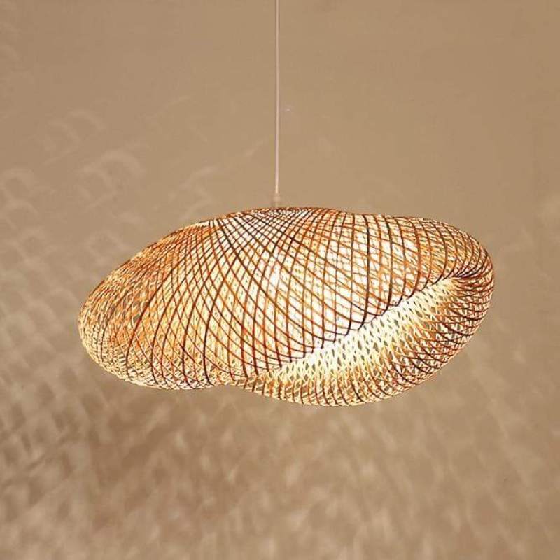 Rinwa Suspension Nuage Bohème. Bambou. Bois. Salon - Neutralighting
