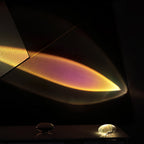 Crystal Table Lamp – Modern Minimalist Optical Light Projection Design