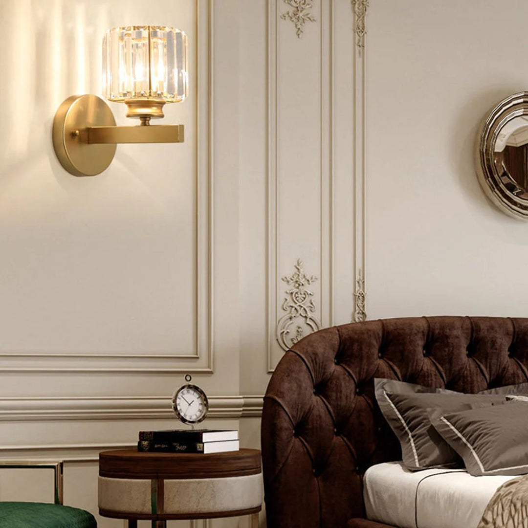 Industrial Glass Wall Light