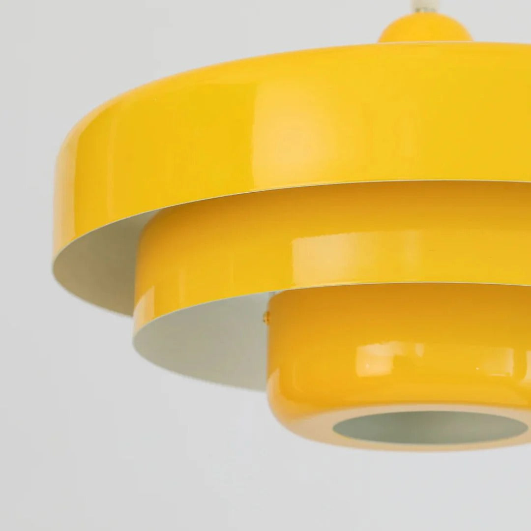 Layered Metal Pendant Light