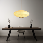 Silk Pendant Lamp – Italian Inspired Sculptural Elegant Design