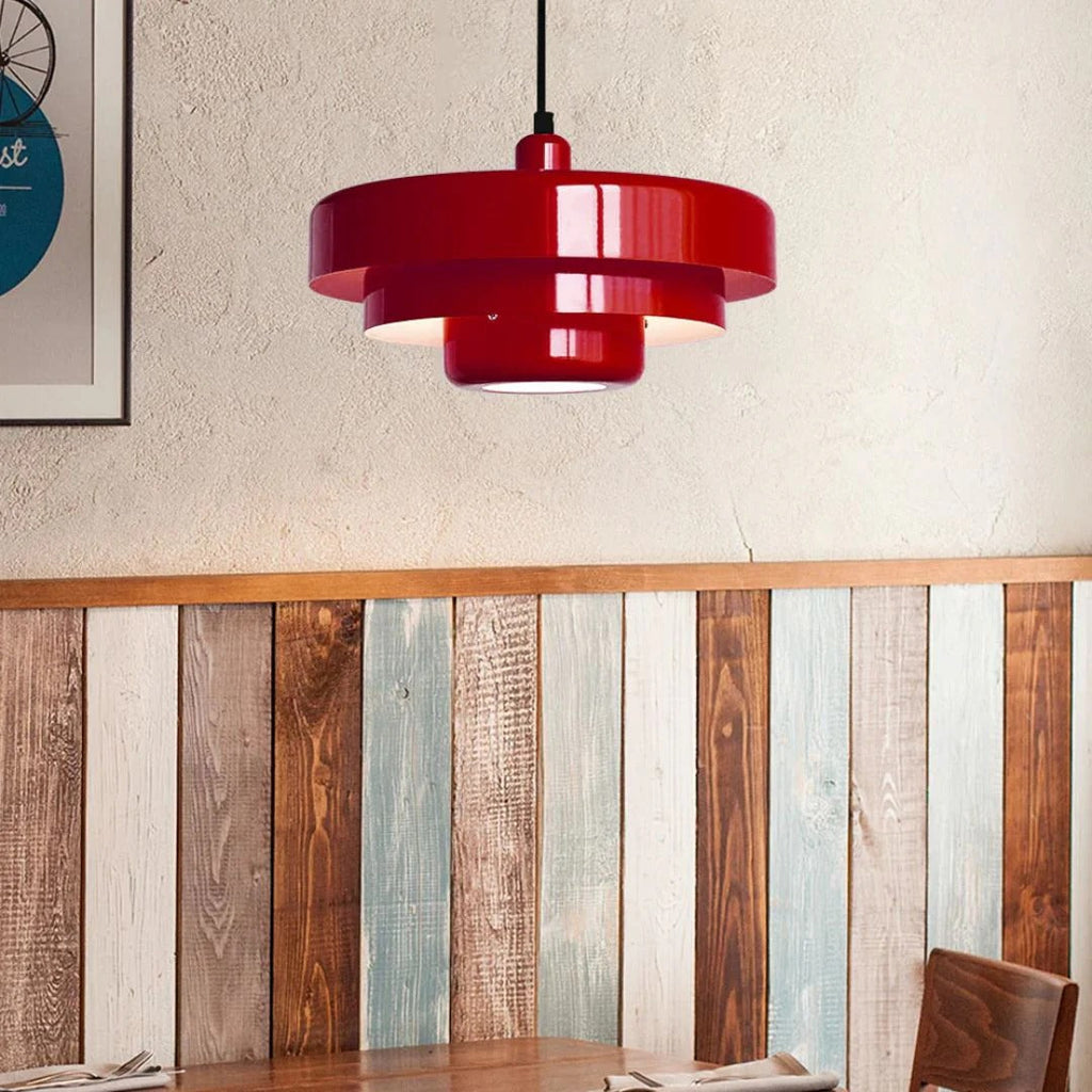 Layered Metal Pendant Light