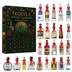 2026 Tequila Advent Calendar – 24 Hanging Mini Bottle Christmas Decorations