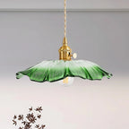 Flower Shaped Glass Pendant Lamp – Sculptural Romantic Warm Glow Design