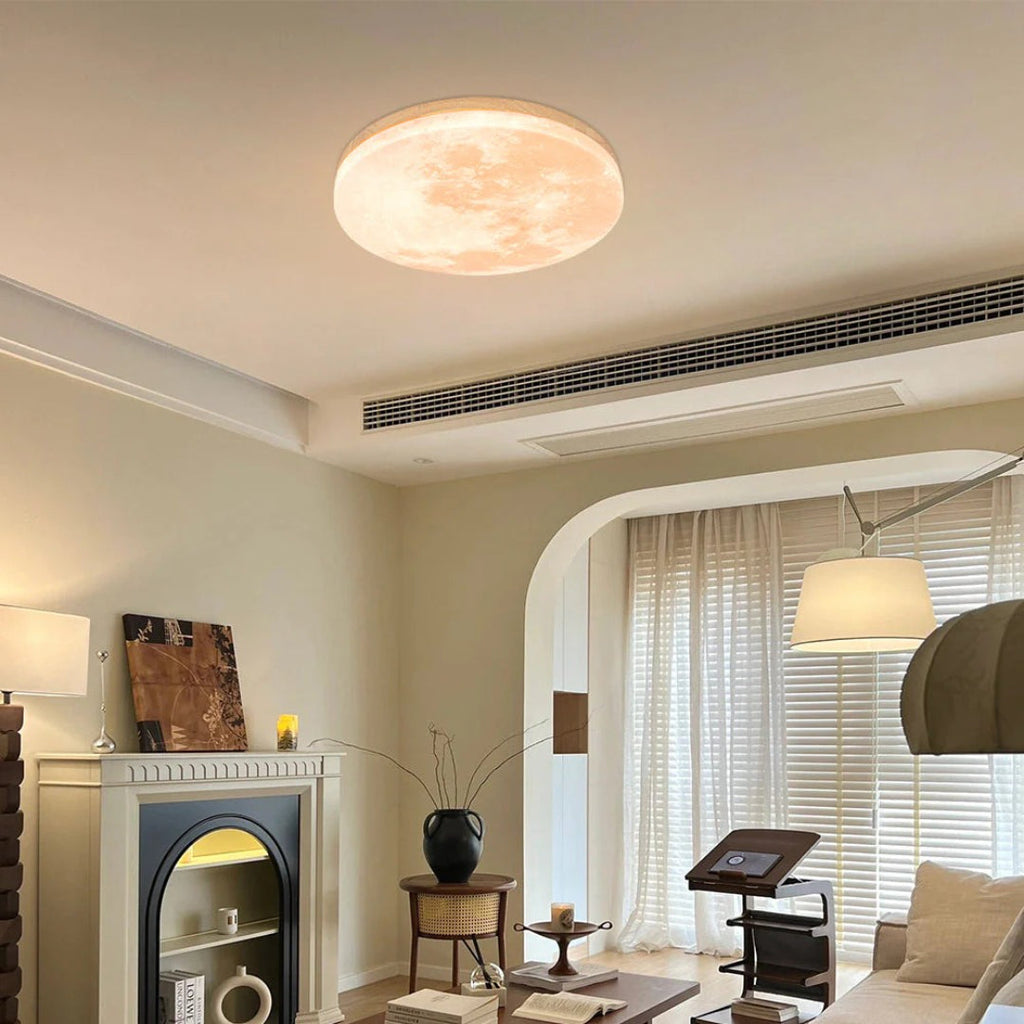 Minimalist Moon LED Ceiling Light