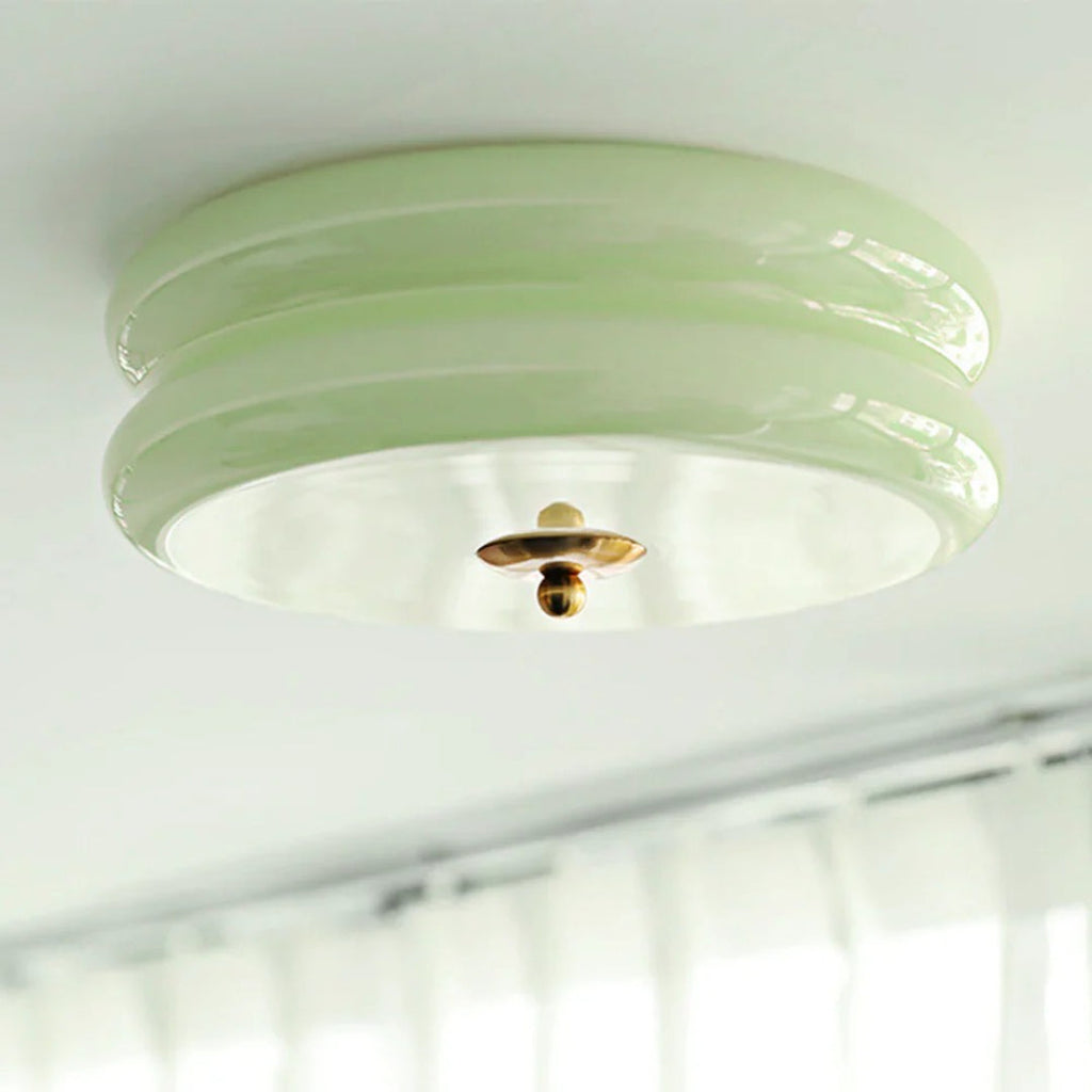 Art Deco Glass Ceiling Light