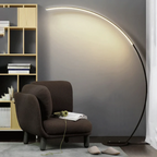 Minimalist Arc Floor Lamp Modern LED Standing Light