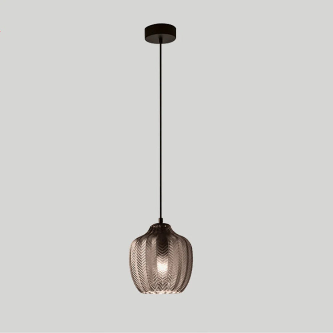 Woven Glass Pendant Light