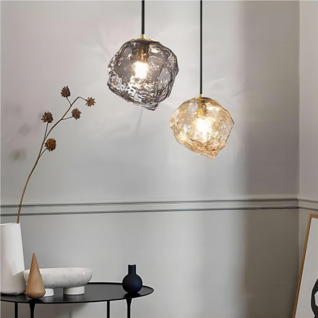 Glass Pendant Lamp - Stylish Pendant Lamp for Dining Table