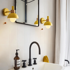 Modern LED Wall Sconce Pull Cord Accent Light