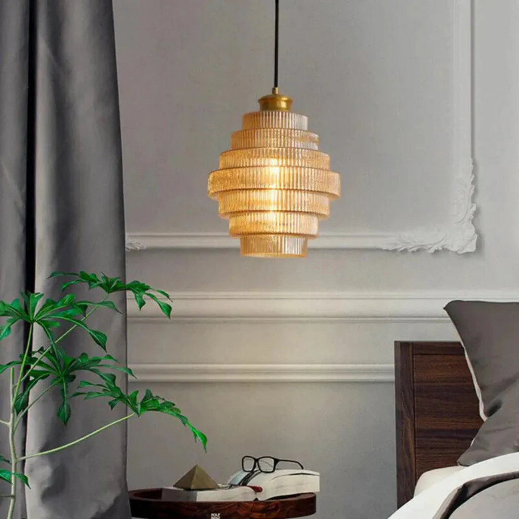 Retro Glass Pendant Lamp