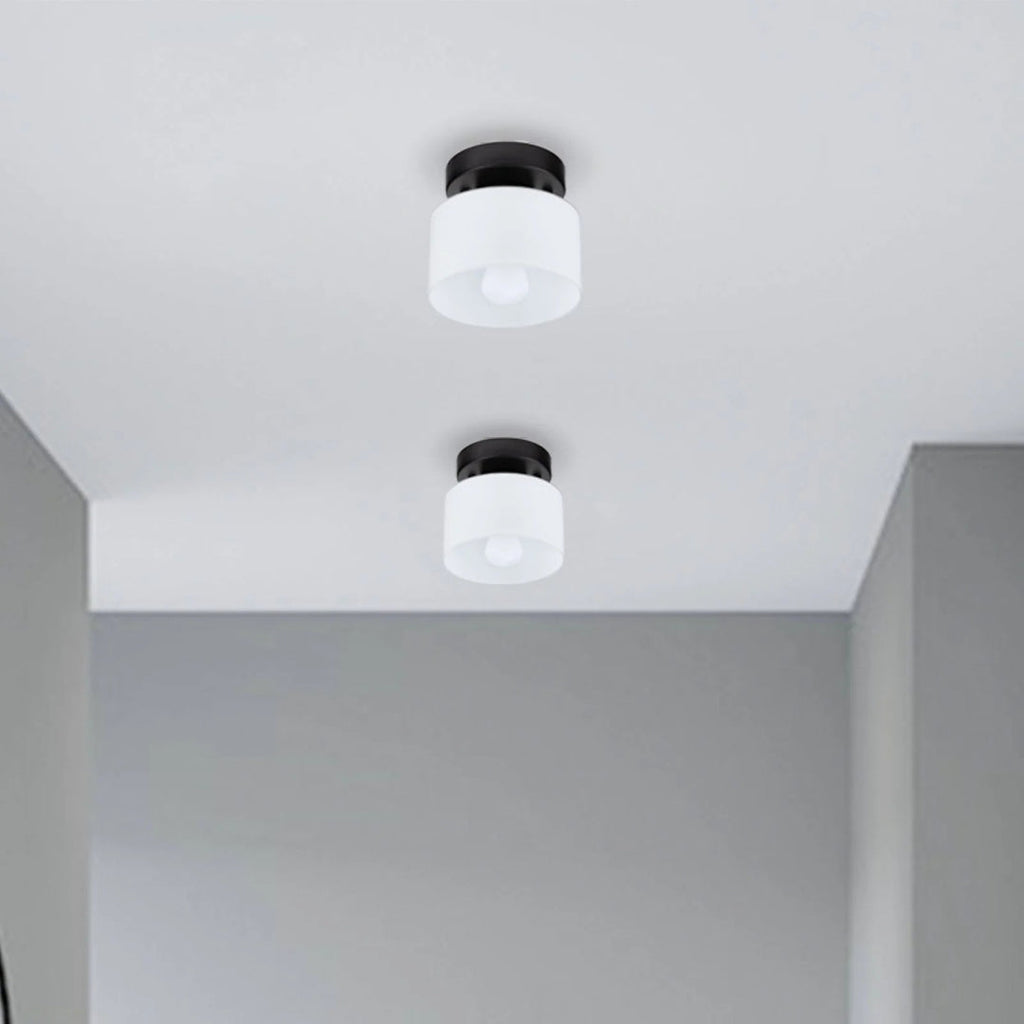 Vintage Fabric Ceiling Light