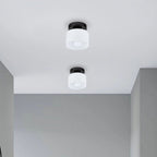 Vintage Fabric Ceiling Light