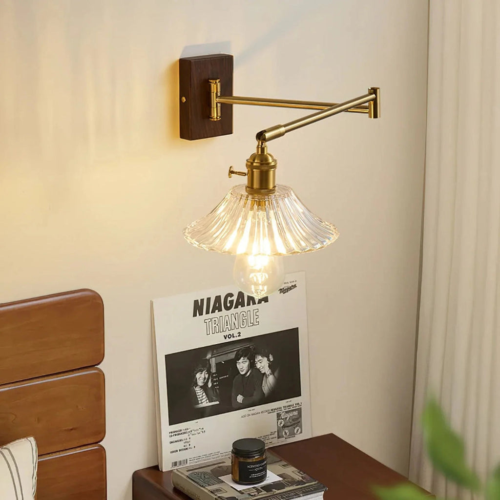 Industrial Glass Wall Light
