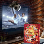 2026 Football Advent Calendar with 24 Collectible Soccer Figurines | Daily Holiday Countdown Gift for Kids and Sports Fans