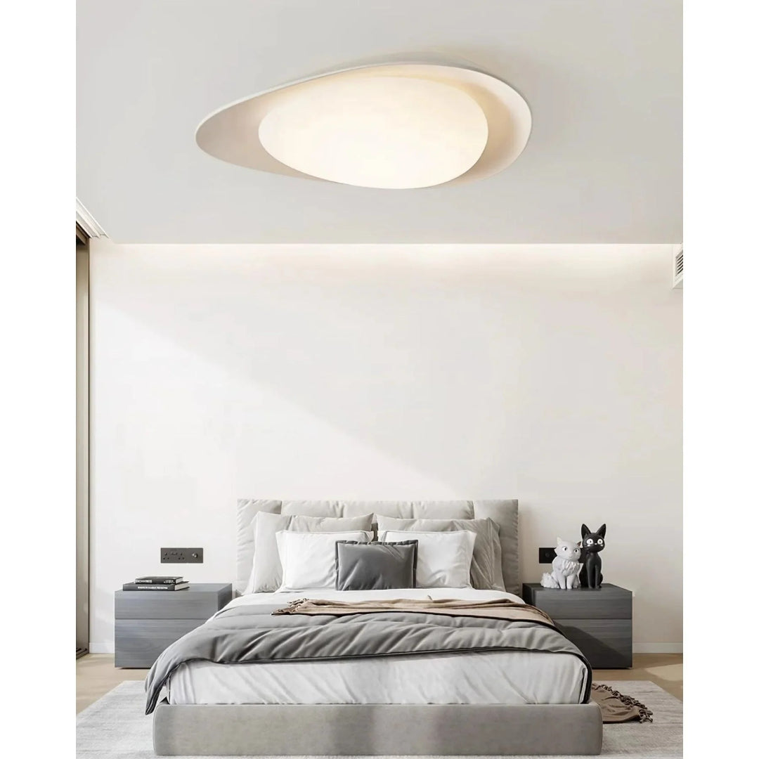 Contemporary Leaf-Shaped LED Ceiling Light