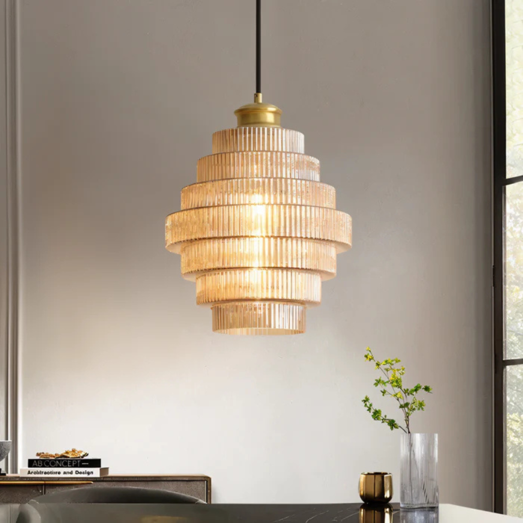Retro Glass Pendant Lamp