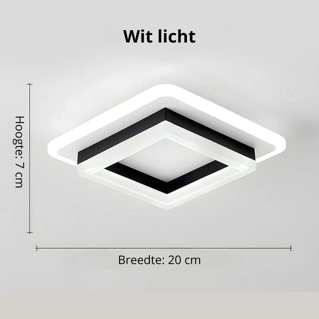 Contemporary Square LED Ceiling Light