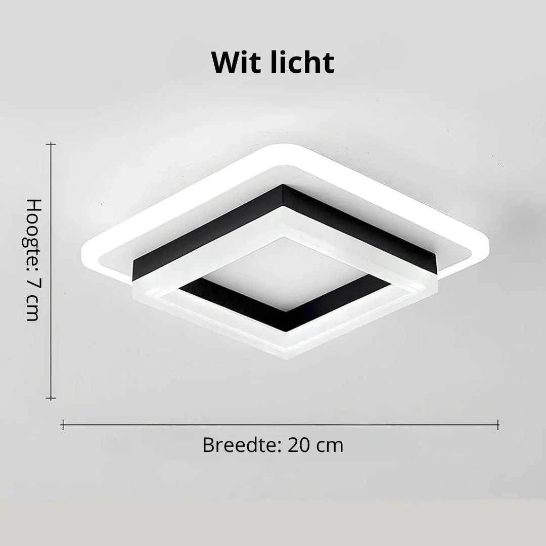 Contemporary Square LED Ceiling Light