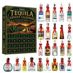 2026 Tequila Advent Calendar – 24 Hanging Mini Bottle Christmas Decorations