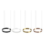 Circular LED Metal Pendant Light