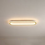 Sana Plafonnier Ovale Minimaliste Noir/Or/Doré Rosé - Neutralighting