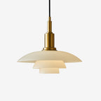 Sculpted Metal Pendant Lamp – Danish Scandinavian Minimalist Design