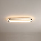 Sana Plafonnier Ovale Minimaliste Noir/Or/Doré Rosé - Neutralighting
