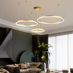 Remi Suspension Anneau Moderne Métal Noir/Doré/Café Salon - Neutralighting