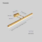 Wall Light Metal, Wood and Acrylic | IP20 LED Fixture | Bright and Even Mirror Illumination for Daily Grooming and Makeup