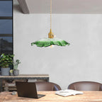 Flower Shaped Glass Pendant Lamp – Sculptural Romantic Warm Glow Design