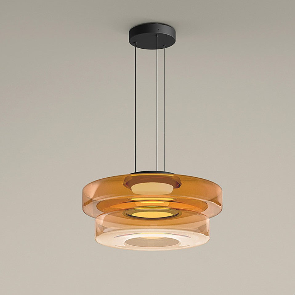 Jojo Suspension Verre Structure à Plusieurs Niveaux - Neutralighting