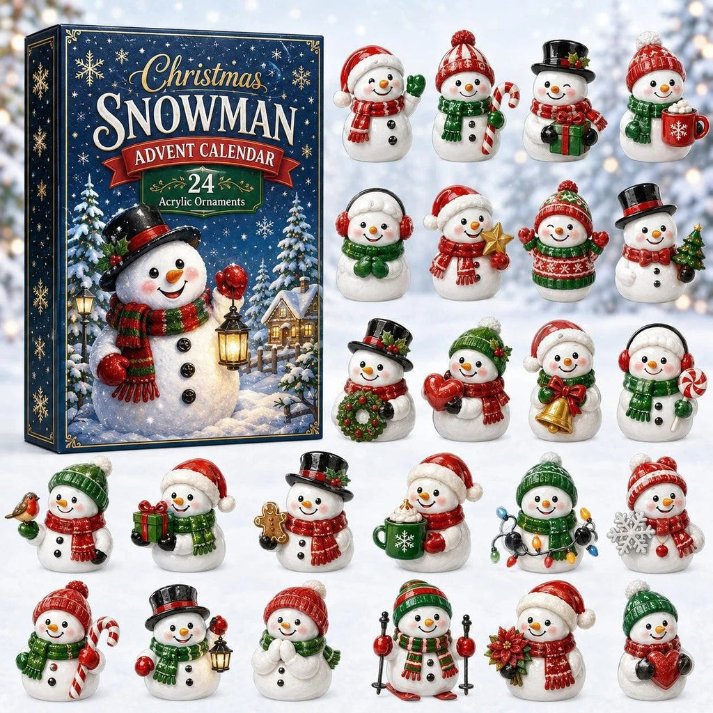 24-day Mini Christmas Calendar with Building Blocks, Unique Designs, Buildable Bricks, Includes Hanging Loops, Festive Countdown