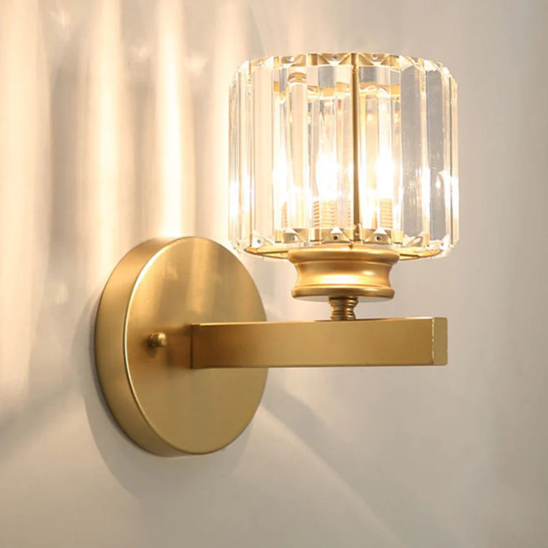 Industrial Glass Wall Light