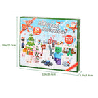2026 Christmas Advent Calendar with 29 Building Block Figures - 24 Day Holiday Countdown Toy Set for Kids and Collectors