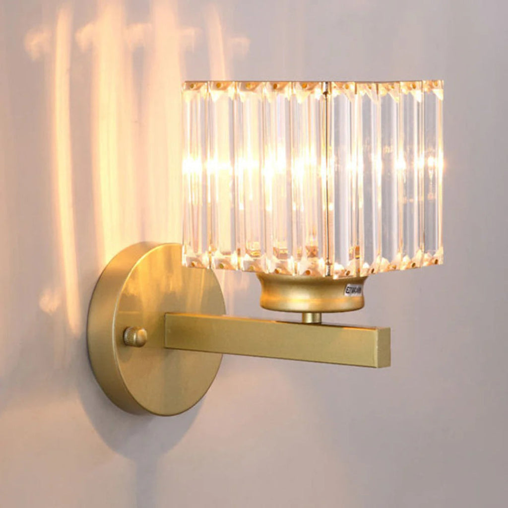 Industrial Glass Wall Light