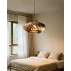 Japandi Wooden Pendant Light