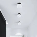 Vintage Fabric Ceiling Light