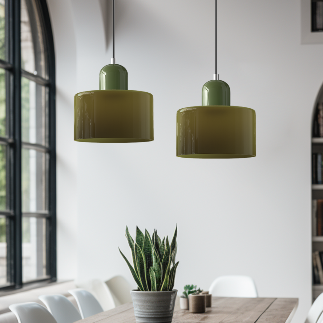Geometric Pendant Lamp – Creative Bauhaus Inspired Sculptural Form