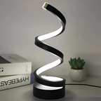 LED Spiral Design Table Lamp