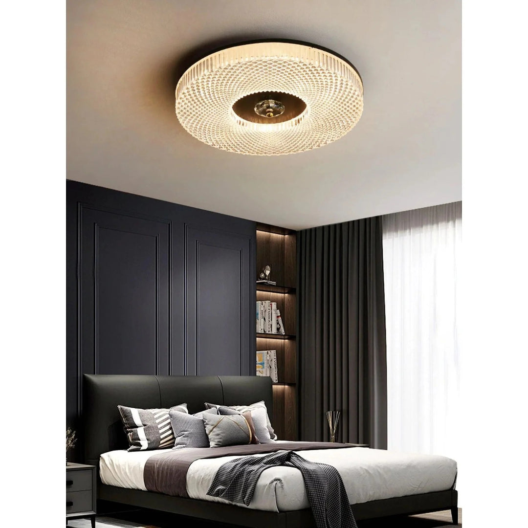 Crystal Round Ceiling Light