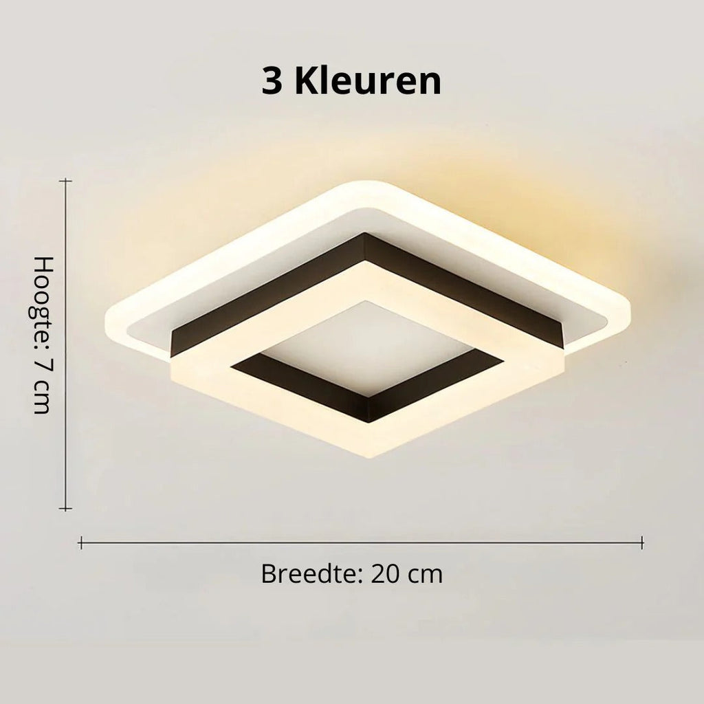 Contemporary Square LED Ceiling Light