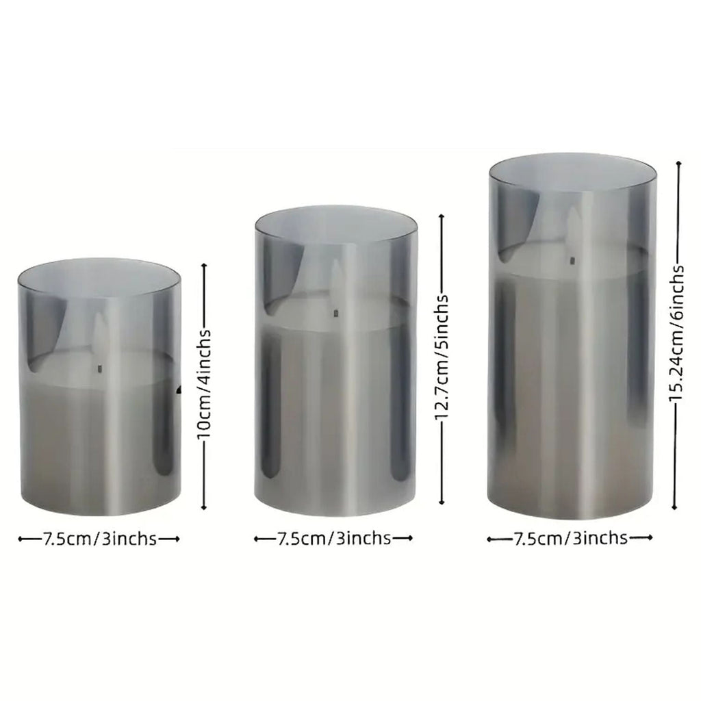 Flameless LED Candles – Battery Powered With Timer For Safe Ambient Decor