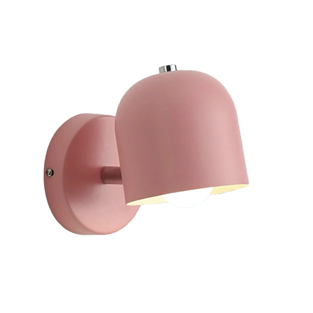 Minimalist Dome Wall Light Modern Metal Sconce Contemporary Indoor Accent Lamp