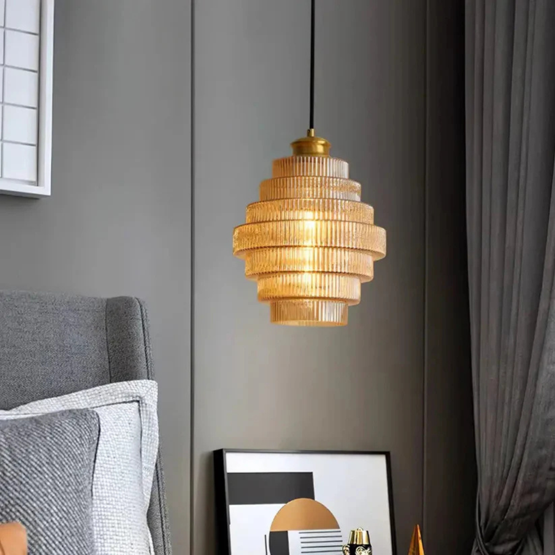 Retro Glass Pendant Lamp