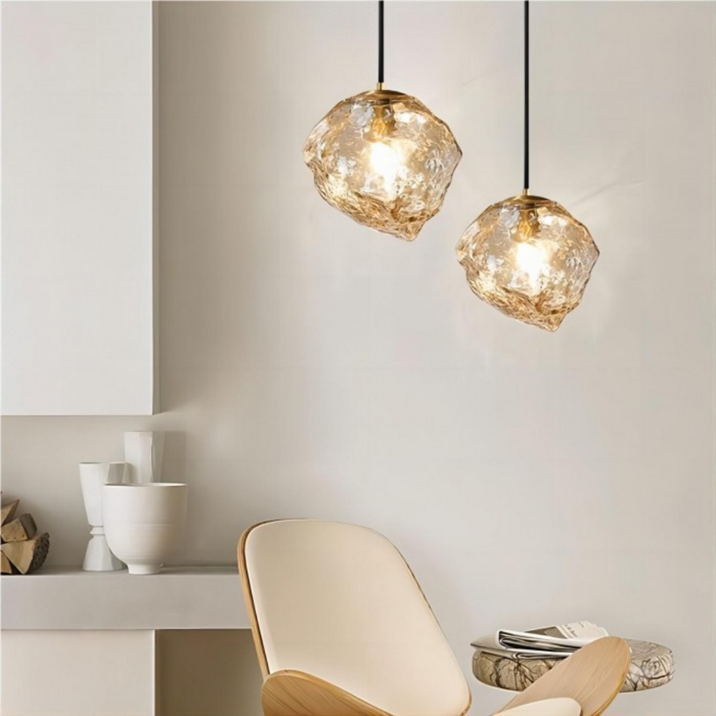 Glass Pendant Lamp - Stylish Pendant Lamp for Dining Table