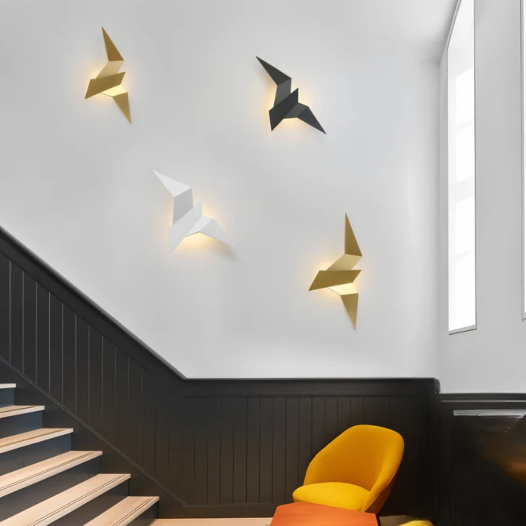 Origami Wall Lamp - Unique Indoor Wall Lighting
