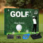 Golf Advent Calendar Gift Set | Indoor Golf Accessories and Holiday Countdown Box for Golfers and Collectors